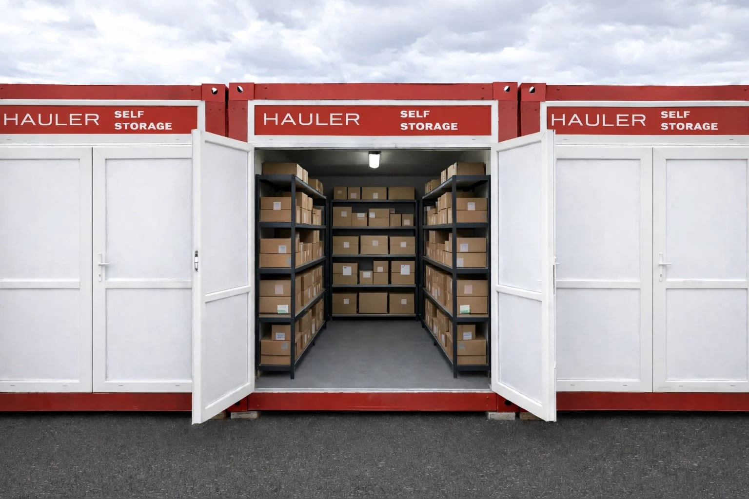 hauler-storage Livrarea mobilierului noaptea pentru un proiect de design interior office in zona centrala