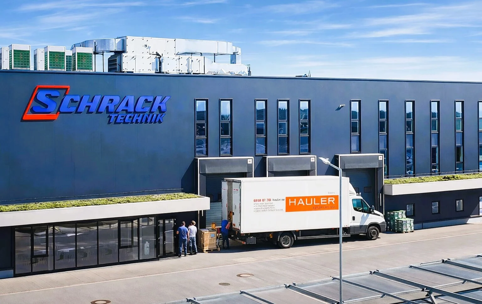 logistica-evenimente-hauler-2 Firma de mutari Hauler la Zilele Info Schrack